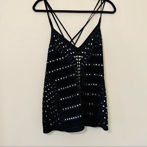 ✨EXPRESS Sequined Pattern Tank Top✨